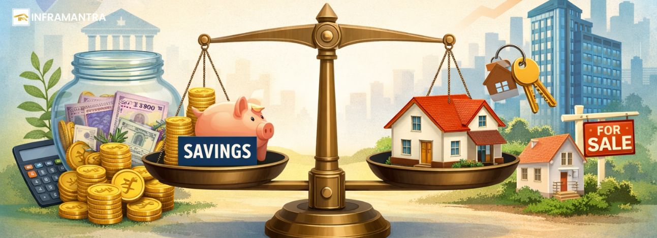 Savings vs Real Estate Investment: Which Is the Better Option ?