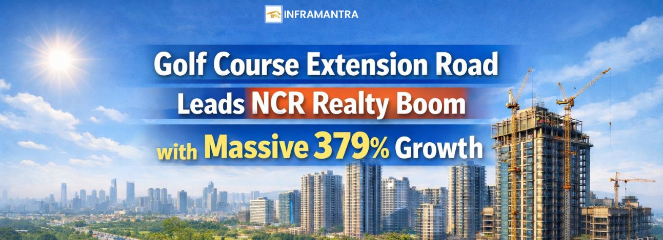 Golf Course Extension Road Leads NCR Realty Boom with Massive 379% Growth