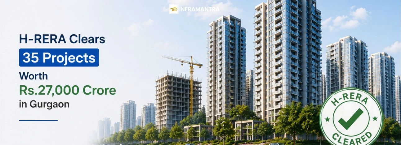 H-RERA Clears 35 Projects Worth Rs.27,000 Crore in Gurgaon 