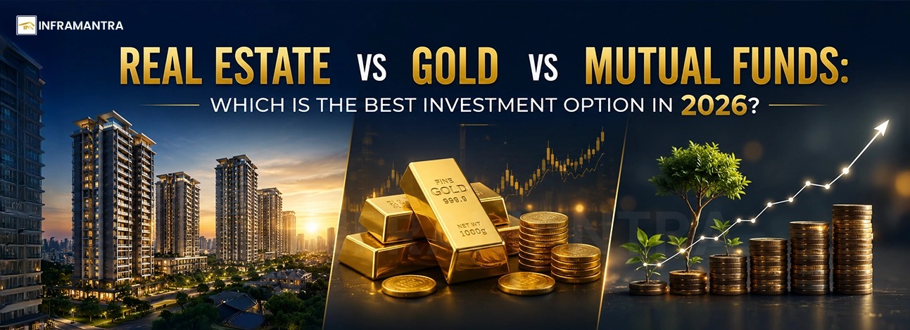 Real Estate vs Gold vs Mutual Funds: Which is the Best Investment Option in 2026